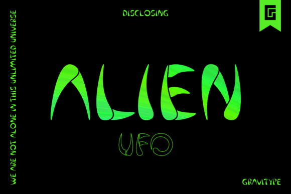 Alien Ufo: The Display Font for Bold, Modern Design