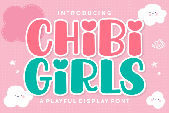 Chibi Girls: A Playful Font for Joyful Designs