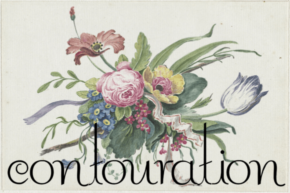 Contouration: A Bold Retro Font for Modern Design