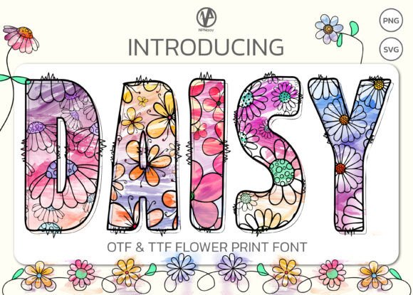 Daisy: The Friendly Display Font for Playful Projects