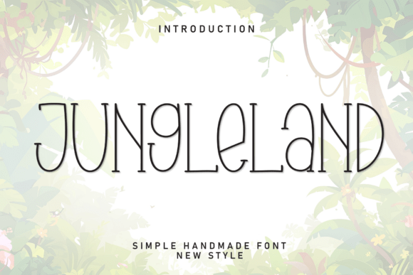 Discover the Allure of Jungleland: A Font for Dreamers