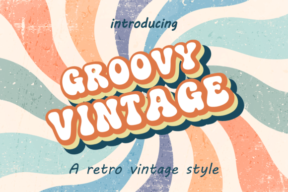 Groovy Vintage: The 1970s-Inspired Font for Bold, Retro Designs