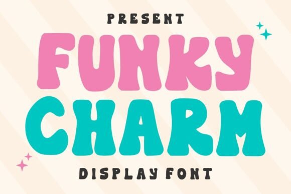 Injecting Groovy Retro Energy with the Funky Charm Typeface