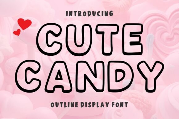 Understanding Cute Candy: A Playful Display Font