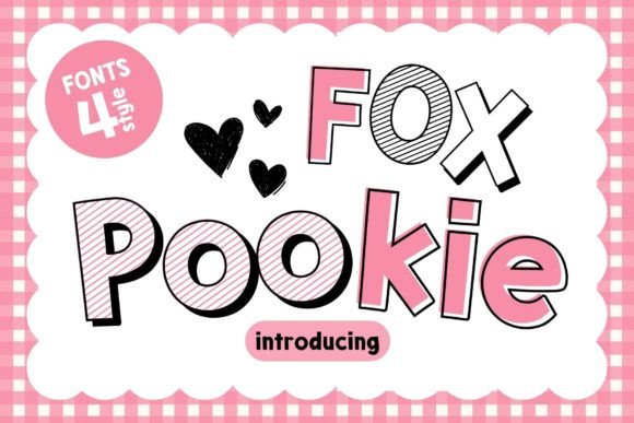 Unleashing Playful Energy with the Fox Pookie Typeface